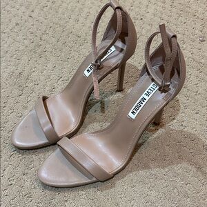 Steve Madden Nude Heeled Sandals
